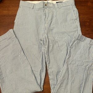 Boy’s Striped Blue and White Pants